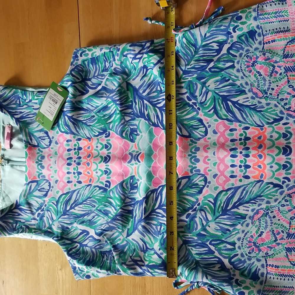 Lilly Pulitzer Donna Romper Feel The Beat Engineered, Size 2 $178 - Picture 11 of 16